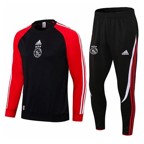 Sweatshirts Ajax 2022-2023 Schwarz Rote Günstige Fußballtrikots